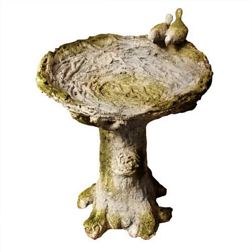 Nature's Small Birdbath Outdoor/Indoor Statue - Bella Statues