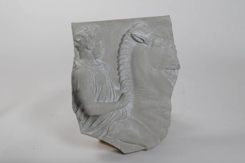 Horseman Fragment(The Met)26 Outdoor/Indoor Statue - Bella Statues