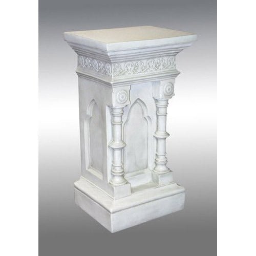 Lifesize Church Pedestal 42 Outdoor/Indoor Statue - Bella Statues
