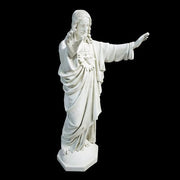 Lifesize Jesus Religious Sacred Heart (HANDS UP) 60" Outdoor/Indoor Statue - Bella Statues