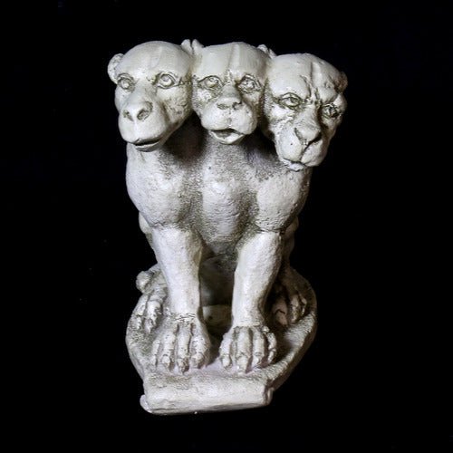 Cerberus Gargoyle - Dwarf Outdoor/Indoor Statue - Bella Statues