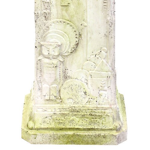 Lifesize Chgo School Of Arch. Pedestal Outdoor/Indoor Statue - Bella Statues