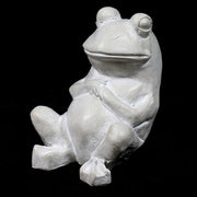 Laid Back Frog 7 Outdoor/Indoor Statue - Bella Statues