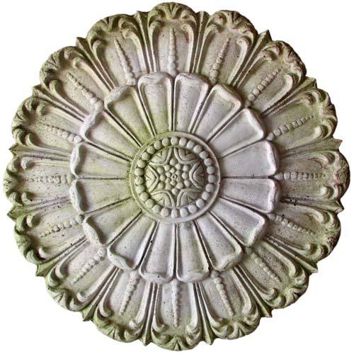 Tulip Medallion Outdoor/Indoor Statue - Bella Statues