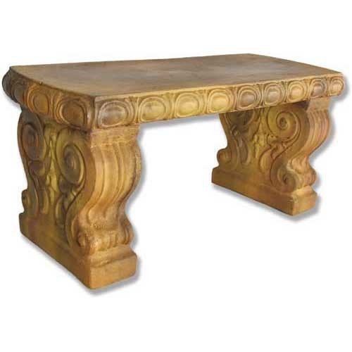 Lifesize Metro Bench 37 X 17 H Outdoor/Indoor Statue - Bella Statues