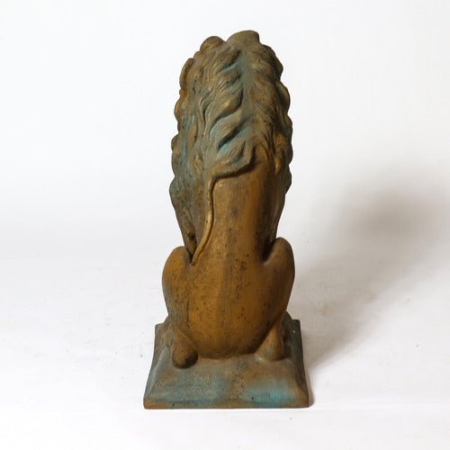 Sitting Lion Right 24 Outdoor/Indoor Statue - Bella Statues