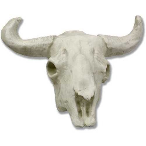 Cow Skull Tiny Outdoor/Indoor Statue - Bella Statues
