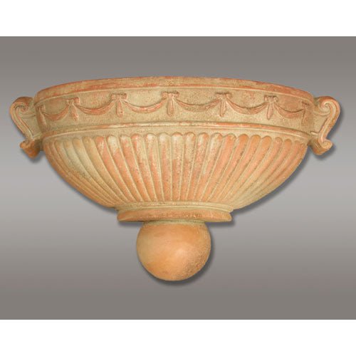 Classic Ribbon Sconce (Brlgr) Outdoor/Indoor Statue - Bella Statues