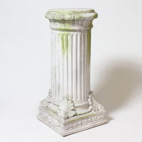 Fancy bottom leaf pedestal Outdoor/Indoor Statue - Bella Statues