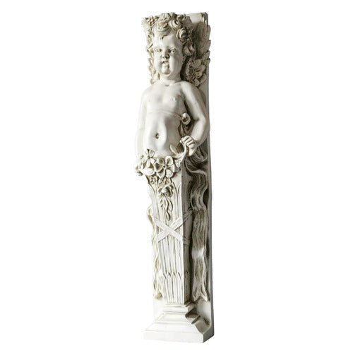 Armorini Wall Angel 29 H Outdoor/Indoor Statue - Bella Statues