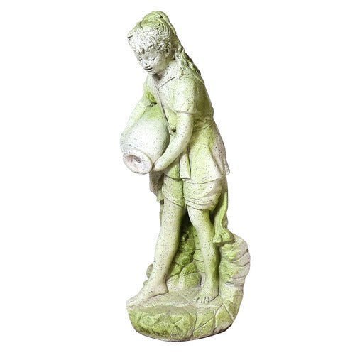 Jug Girl Outdoor/Indoor Statue - Bella Statues