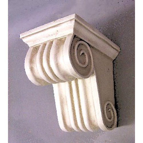 Scroll Drapery Bracket Outdoor/Indoor Statue - Bella Statues