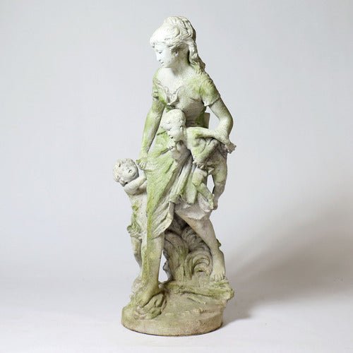 Mother with Children Outdoor/Indoor Statue - Bella Statues