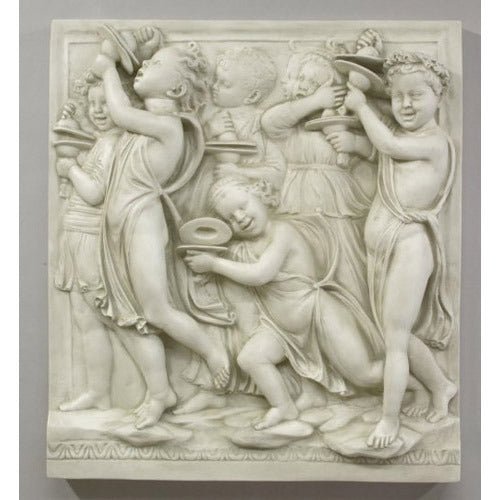 Lifesize Cantoria Frieze/Symbols Outdoor/Indoor Statue - Bella Statues