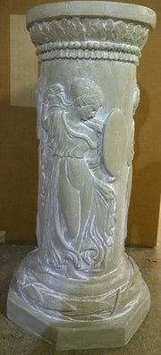 Dancing Muse Pedestal 22 Outdoor/Indoor Statue - Bella Statues