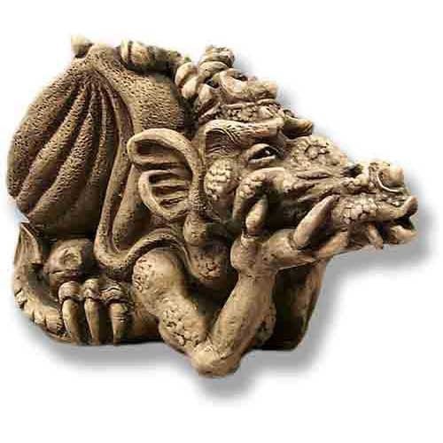 Pensive Dragon Outdoor/Indoor Statue - Bella Statues