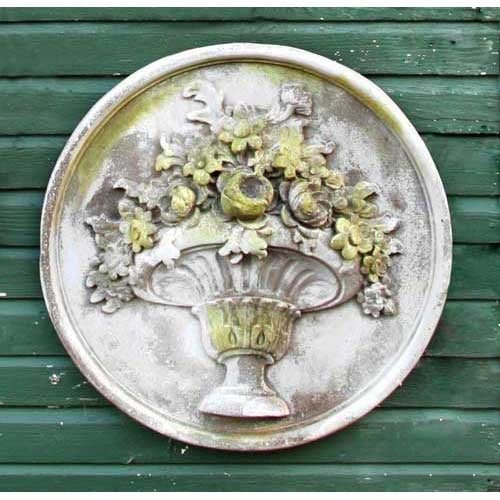 Flower Bouquet Plaque 26 Outdoor/Indoor Statue - Bella Statues