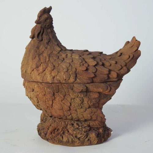 Hen Bowl Outdoor/Indoor Statue - Bella Statues