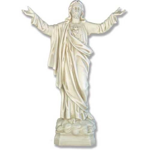 Jesus Sacred Heart Blessing 30 Outdoor/Indoor Statue - Bella Statues