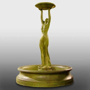 Lifesize Cecilia Fountain 72 H Outdoor/Indoor Statue - Bella Statues