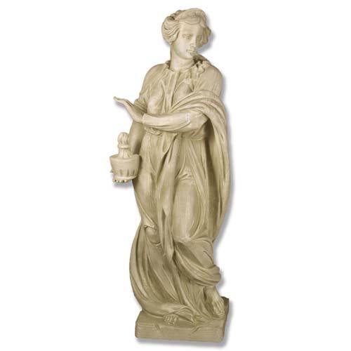 Lifesize Goddess Of Winter Season 66 Outdoor/Indoor Statue - Bella Statues