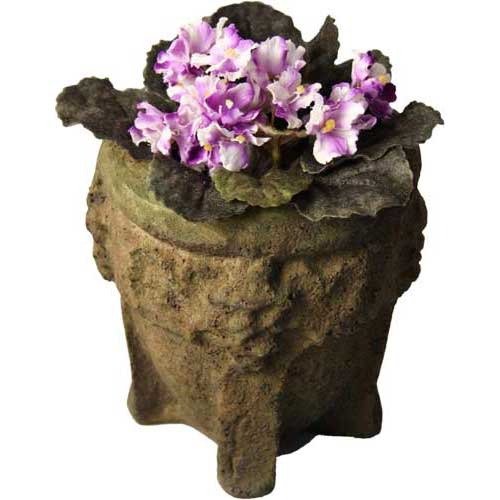 Grape Pot 7 Greek Tiny Outdoor/Indoor Statue - Bella Statues