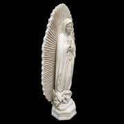 Lifesize Our Lady Guadalupe Mary with Starburst Outdoor/Indoor Statue - Bella Statues