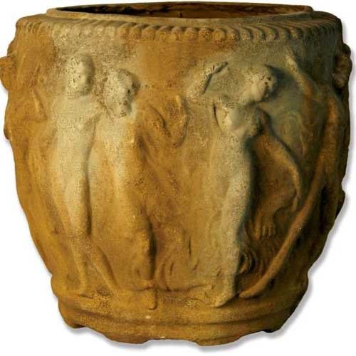 Grecian Pot 19 (Destefano) Outdoor/Indoor Statue - Bella Statues