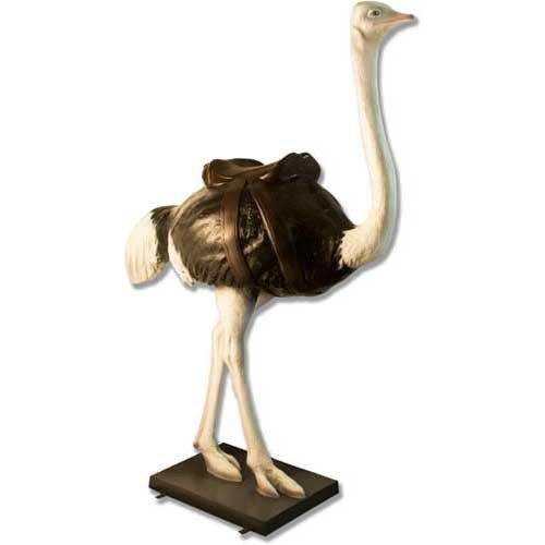 Lifesize Ostrich 78 Outdoor/Indoor Statue - Bella Statues