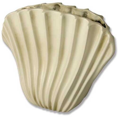 Wavey Fan Shell 16 Outdoor/Indoor Statue - Bella Statues