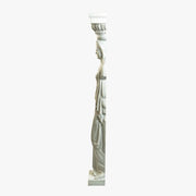 Lifesize Athenian Caryatid 1 Sided 78 Outdoor/Indoor Statue - Bella Statues