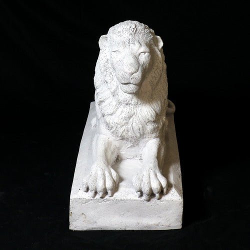 Sentinel Lion 32 W Outdoor/Indoor Statue - Bella Statues