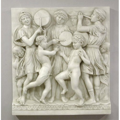 Lifesize Cantoria Frieze/Drums - Lrg Outdoor/Indoor Statue - Bella Statues