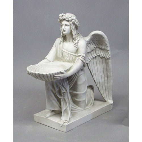 Angel With Dish 19 Outdoor/Indoor Statue - Bella Statues