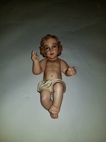 Custom Painted Baby Jesus For Nativity Set Outdoor/Indoor Statue - Bella Statues