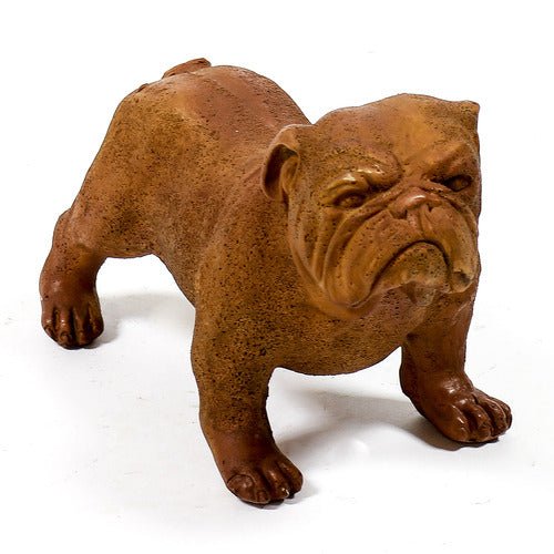 Little Bulldog 7.5"H Outdoor/Indoor Statue - Bella Statues