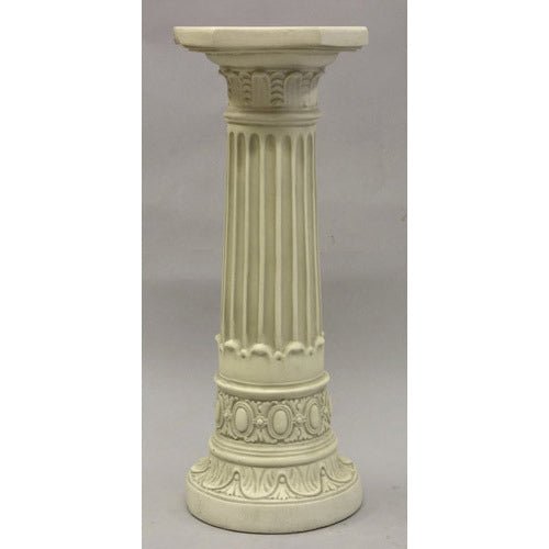 Stylized Acanthus Leaf Ped Outdoor/Indoor Statue - Bella Statues