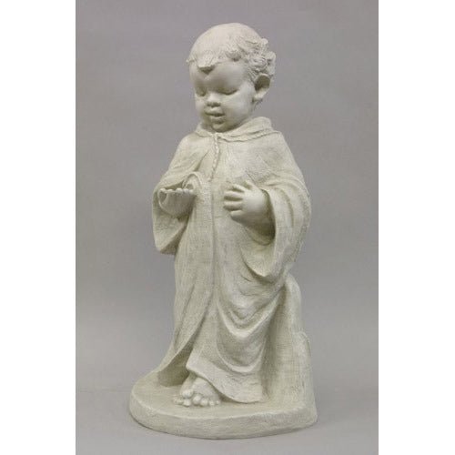 Baby Francis Standing 23 Cppr Outdoor/Indoor Statue - Bella Statues