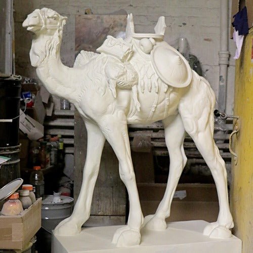 Lifesize Nativity Camel 50 H Ntv1.2 Outdoor/Indoor Statue - Bella Statues