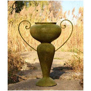 Abraham Urn W/Iron Handle 36 Outdoor/Indoor Statue - Bella Statues