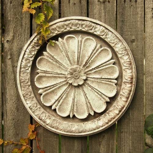 Abbott Medallion (Round 15) Outdoor/Indoor Statue - Bella Statues