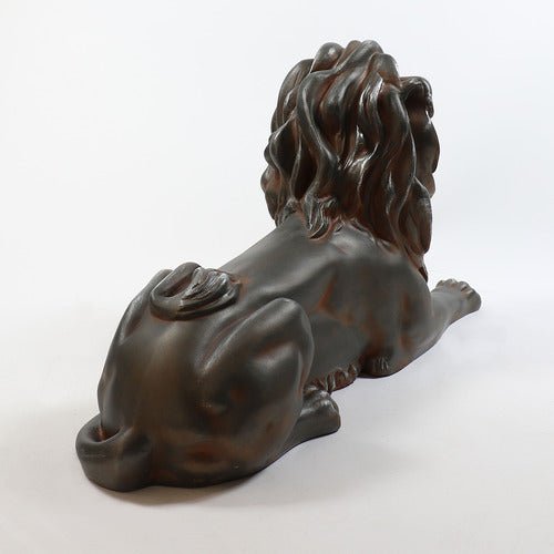 Lifesize Lion Sitting with Pride 21 Outdoor/Indoor Statue - Bella Statues