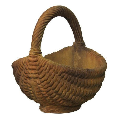 Flower Picking Basket Outdoor/Indoor Statue - Bella Statues