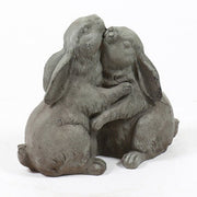 Hugging Bunnies Outdoor/Indoor Statue - Bella Statues