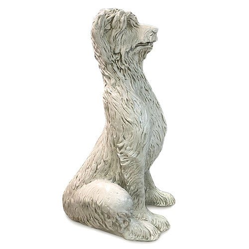 Lifesize Irish Wolfhound 49 Outdoor/Indoor Statue - Bella Statues