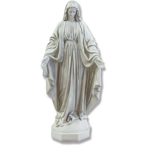 Lifesize Religious Virgin Mary - 42 H Outdoor/Indoor Statue - Bella Statues