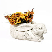 Rabbit Planter Outdoor/Indoor Statue - Bella Statues