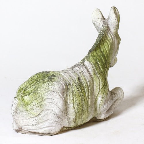 Sitting Zebra Outdoor/Indoor Statue - Bella Statues