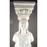 Lifesize Athenian Caryatid 2 Sided 78 Outdoor/Indoor Statue - Bella Statues