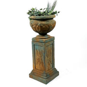Rough Leaf Urn 16 Outdoor/Indoor Statue - Bella Statues